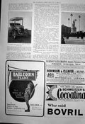 Old Print Argyll Car Prince Wales Indian Tour Moltke Memorial Berlin 1905 20th