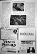 Antique Print Patrolling Rhine Handley-Page Plane Goods Siding Cologne 1919