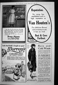 Antique Old Print Brown Polsons Corn Flour Caramelines Perfect Caramel 1921