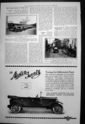 Antique Old Print Seven New Standard Cars Dodge Brothers Car Clovelly 1922 20th
