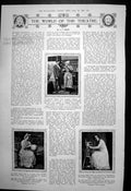 Old Print Olivia Aldwych Theatre Grumpy Criterion Faust Toast Gaiety 1921 20th