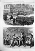 Old La Belle Sauvage St James Theatre Barricade Belleville Paris 1870 Victorian