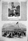 Antique Print John Stuart Australian Explorer Highland Society Geelong 1863