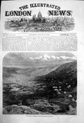 Original Old Antique Print Tuapeka Gfields Otago New Zealand Tents Camp 1862