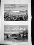 Old Port Halki Princes Island View Constantinople Princes Island 1878 Victorian