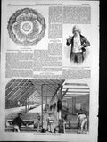 Original Old Antique Print Mr Love London Season Indiarubber WaterproWorks 1855