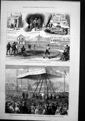 Antique Print William Gale Walking Gladstone University College Notts 1877 19th