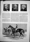 Old Print St Blaise Winner Derby Dr W Farr Lord Rokeby John M'Neill 1883 19th