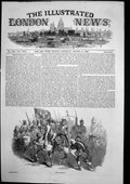 Old Antique Print Polish Insurgents Fighting Swords Siers Horseback 1846 19th