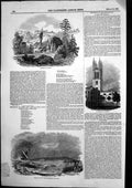 Original Old Antique Print Wreck Francis Spaight Table Bay Environs Cracow 1846