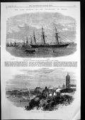 Antique Print Outrage Neutrality Brazil Bahiaharbour Florida Wachusetts1864