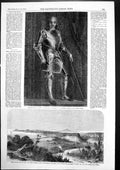 Old Print Gaston De Foix Port Castle Bale Cape Misenum Island Ischia 1856 19th