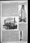 Original Old Antique Print Imaum Bala Lucknow Suenos Stone Forres Moray 1857