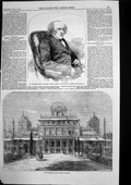 Antique Print Kaiserbagh Kings Palace Lucknow Dr Beddome Mayor Romsey 1859 19th