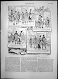 Old Antique Print Interrupted Romance At Louvre Paul Veronese Greene 1889 19th