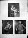 Old Antique Print Pictures The Year The Card Dealer Master Haden Watkins
