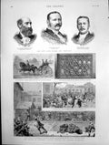 Old Crisis In Bulgaria Recent Elections New Lord Mayor Sheriffs 1886 Victorian