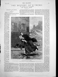 Antique Print History A Crime By Victor Hugo Massacre Firing On Women 1878 19th