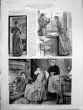 Antique Old Print Little Tu'Penny By The Author John Herring Sketches 1886 19th
