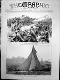 Old Print First Race Galatea And Mayflower America Cup Austrian Army 1886 19th