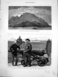Old Cetewayo Civilised Ex-Zulu King Castle Cape Town St Vincent 1880 Victorian