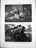 Old Jeanie Deans Visit Effie After Trial Die Vernon Osbaldistone 1871 Victorian