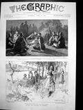 Antique Print First Turkish Regiment Domoko Thessalian Peasants Domoko 1897