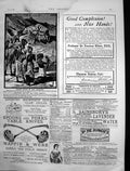 Antique Old Print S Sainsburys Lavender Water Dr Jonghs Cod Liver Oil 1887 19th