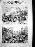Old Print British Annexations New Guinea Departure Lord Ripon India 1885 19th
