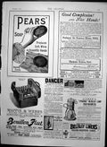 Old Antique Print Adverts Pears Soap Russells Watches Belfast Linens 1889 19th