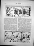 Antique Old Print Athletic Sports Oxford Nisus & Euryalls Atalantas Race 1870