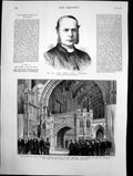 Old Rev Canon Ernest Wilberforce Prince Wales Eton Memorial Dead1882 Victorian
