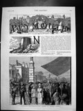 Old Plymouth Corner George St Elizabethan Block Ho Devils Point 1878 Victorian