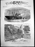 Old Last Voyage Great Eastern Annexation Christmas Island British 188 Victorian