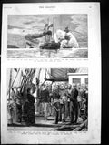 Old Return Bacchante Osborne Lively Troops Egypt Queen Catalonia 1882 Victorian