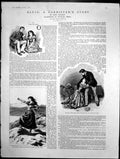 Old Elfie Barristers Story Romeo Juliet Fell Knees Bag Mans Feet 1886 Victorian