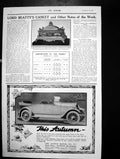 Old Print Lord Beattys Casket Leathersellers Co Austin Twenty Motors 1919 20th