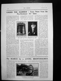 Old Print Art Sale Rushbrooke Queen Elizabeth Bedstead Brontosaurus 1919 20th
