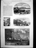 Old Yorkshire Coast Sandside Scarborough Spa Esplanade South Cliff 18 Victorian