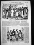 Old Native Court Justice Bengal India Hindoo Servants Dr Fayrer 1858 Victorian