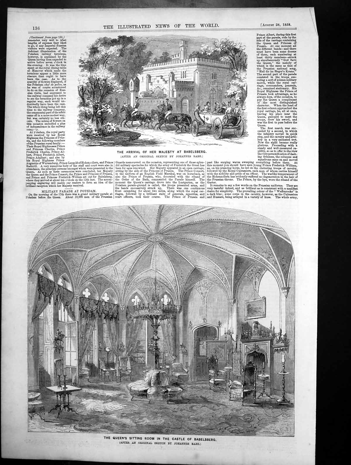 Old Arrival Queen Babelsberg Queens Sitting Room Castle Babelsberg185 Victorian