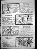 Old Poem Beechams Pills Worth Guinea Spring Summer Autumn Winter1893 Victorian