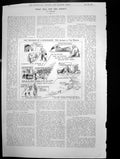 Old Vintage Print Sketches Troubles Bookmaker Stoppage Racing Strike 1921 20th