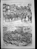 Antique Old Print S Horses Advertising Ellimans Embrocation J Sturgess 1893