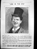 Old Empty Beechams Pills Box Placed Eye Fun Merry Meetings Games 1893 Victorian