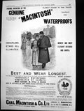 Old Print Genuine Macintosh Waterproofs Chas Macintosh Elegant Style 1891 19th
