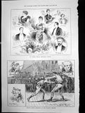 Old St Pancras Female Orphanage Concert Amateur Boxing Hm Theatre1891 Victorian
