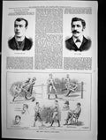 Old Charles Lauri F Moss Orion Athletic Clubs Sports Taylor Lumley 18 Victorian