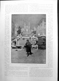 Antique Print Vernons Last Words Conversation Dining Room A Forestier 1905 20th