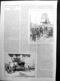 Old Print Miners Camp Lady Shenton Mine Menzies Work Done Fridaymine1896 19th